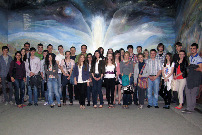 At the National Museum of Ethnography and Natural History of the Republic of Moldova. May 2012.